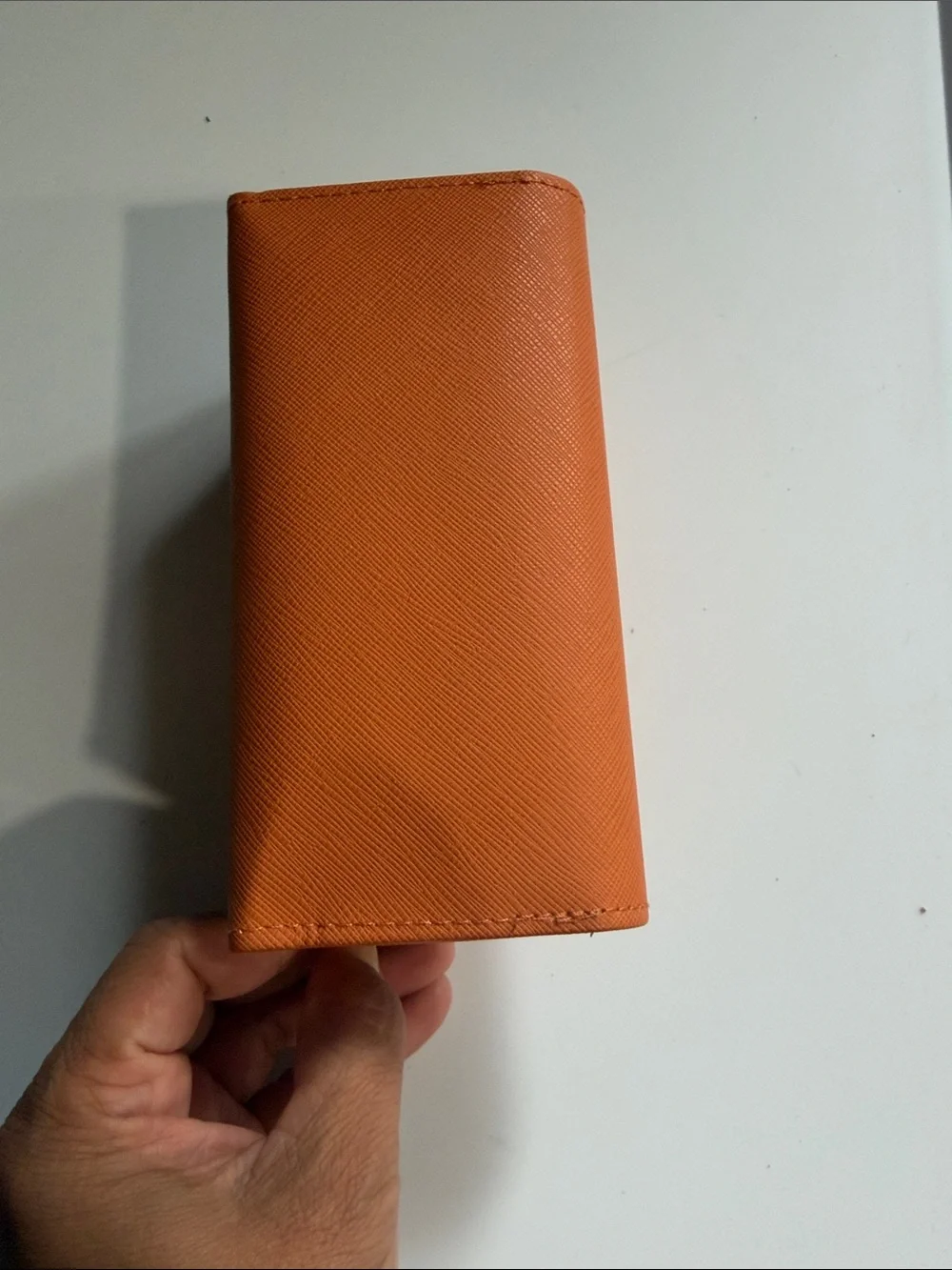Tory Burch Orange Hard Glasses Case Only